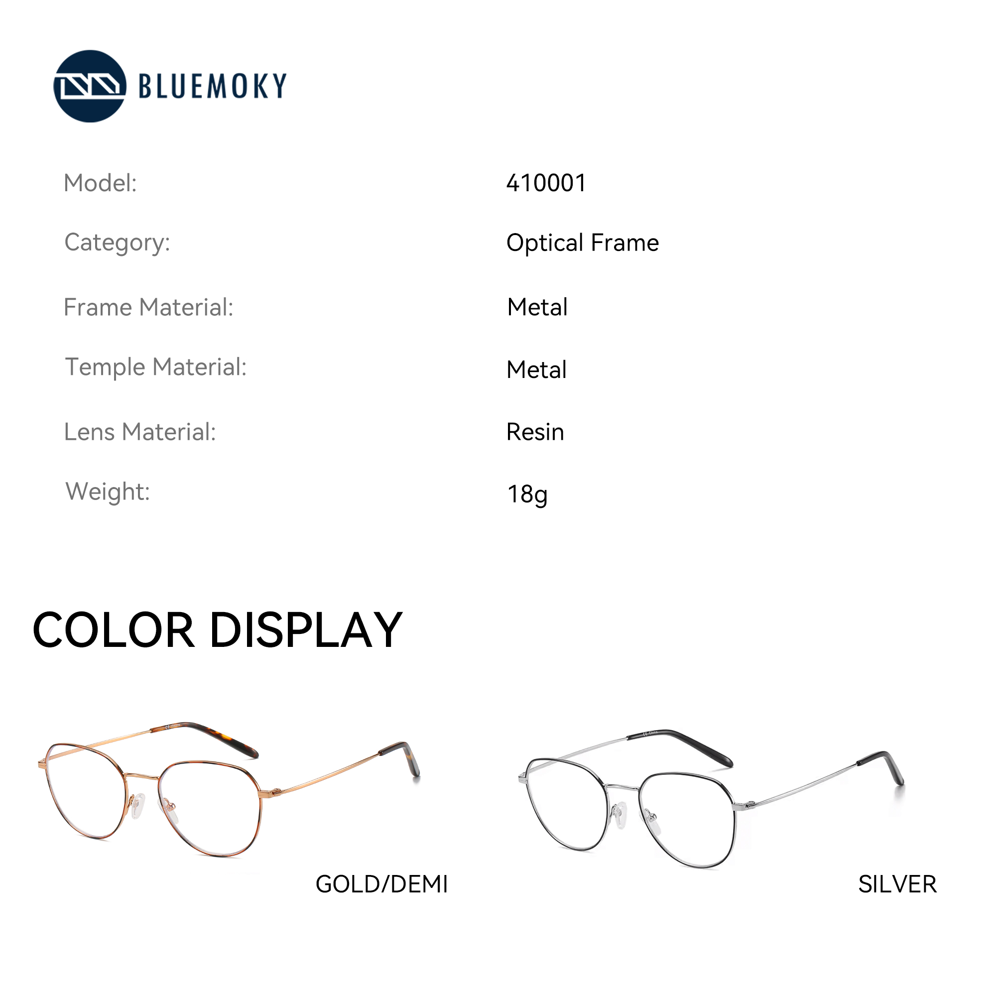 BLUEMOKY Metal Circular Custom - Anti Blue Light Film avis et prix