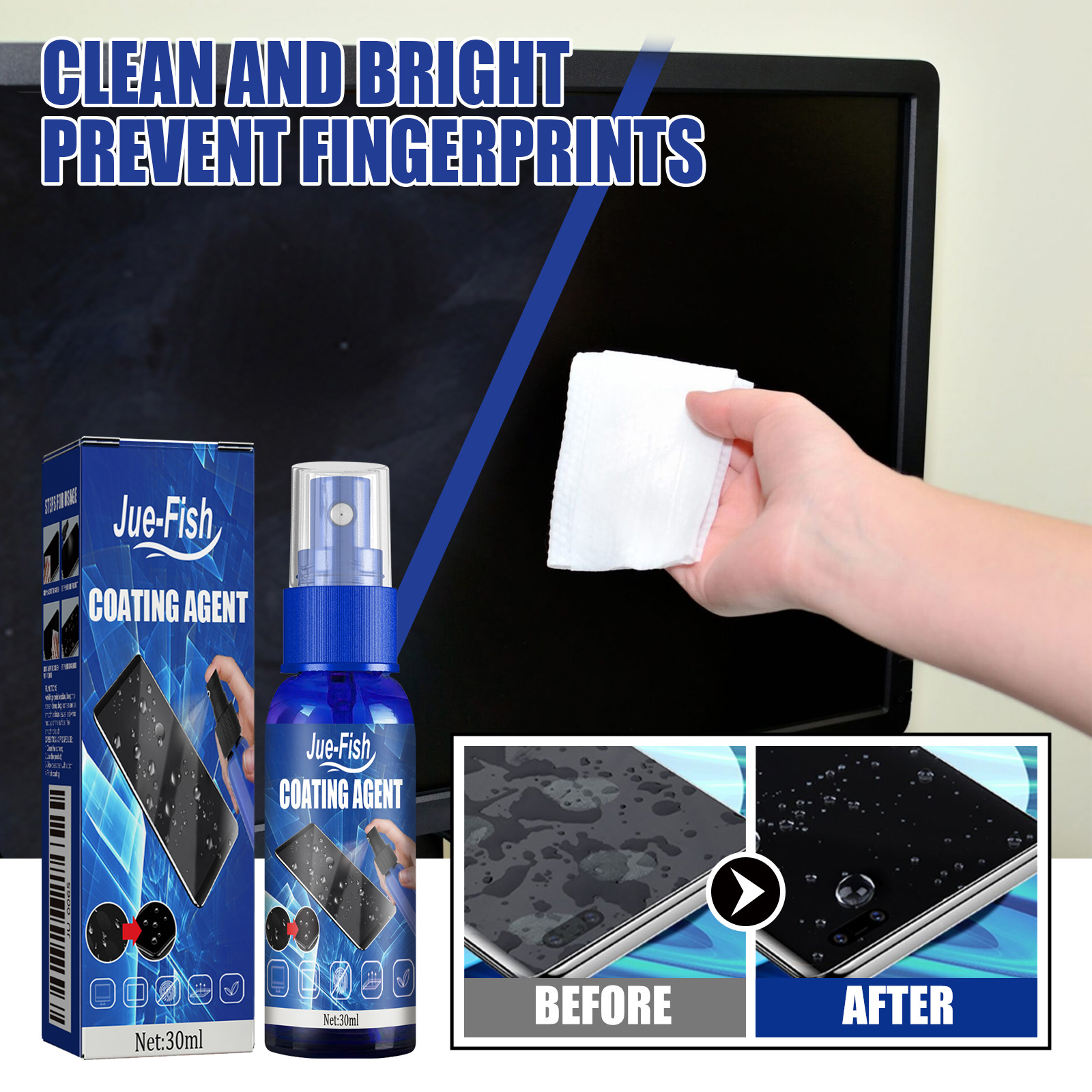 Screen Coating Agent, Smartpho - Oleophobic Coating Spray avis et prix