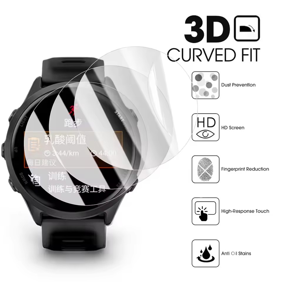 1-3Pcs Hydrogel Film For Garmi - Smartwatch Screen Film avis et prix