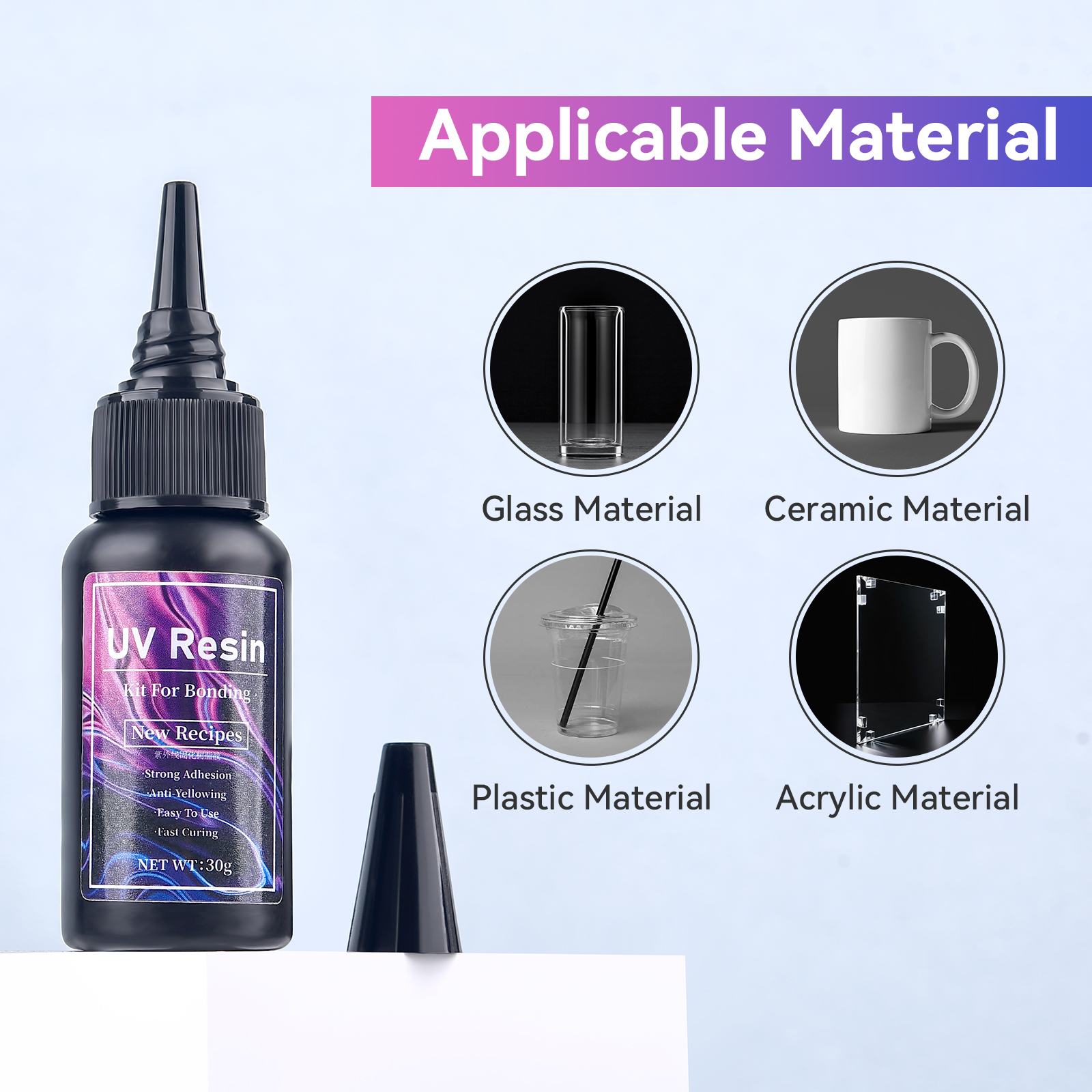 UV Bonding Welding Glue Kit Su - Liquid Uv Glue Kit avis et prix