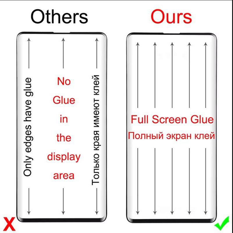 Full Glue Tempered Glass For X - Screen Alignment Tool avis et prix