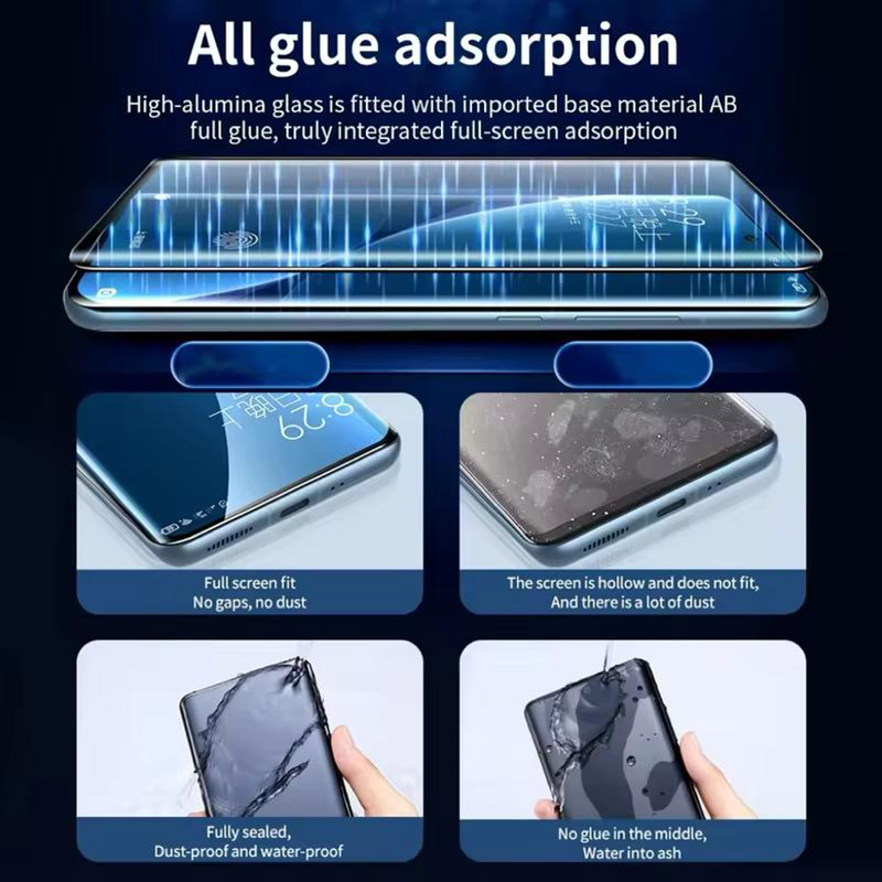 Full Glue Tempered Glass For X - Screen Alignment Tool avis et prix
