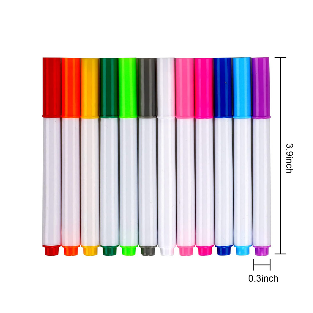 12 Colors Liquid Chalk Pens Fo - Dust Removal Sticker avis et prix