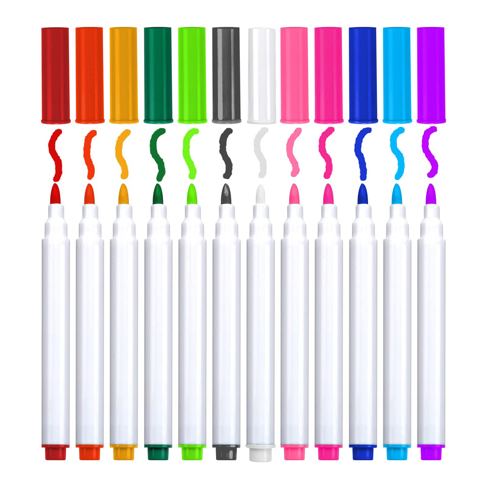12 Colors Liquid Chalk Pens Fo - Dust Removal Sticker avis et prix