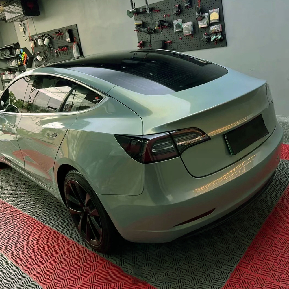Car Vinyl Wrap Film Mica Green - Air Bubble Remover avis et prix