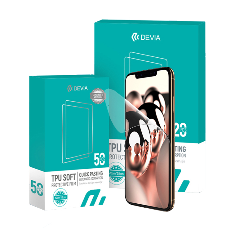 Devia TPU Soft Protective Film - Screen Protector Cutter avis et prix