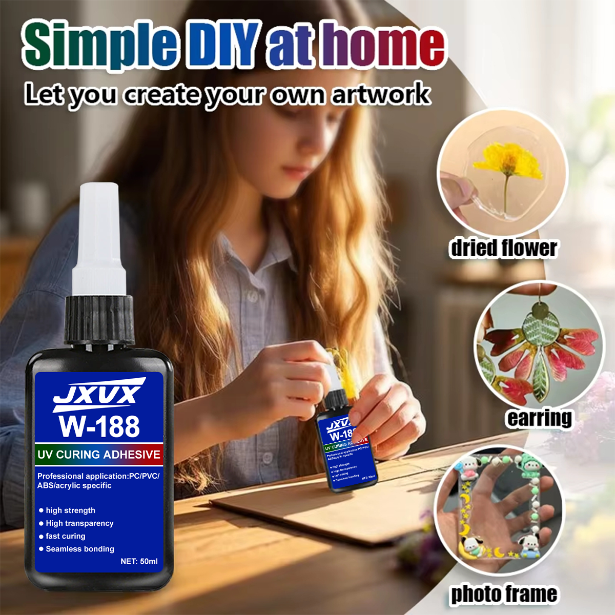 2025 Professional UV Resin-Qui - Liquid Uv Glue Kit avis et prix
