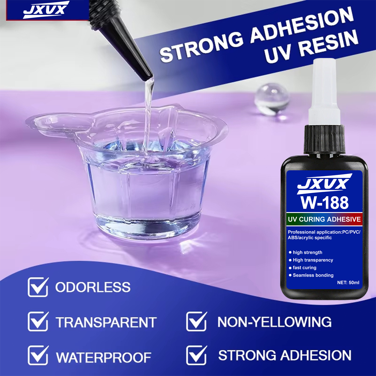 2025 Professional UV Resin-Qui - Liquid Uv Glue Kit avis et prix