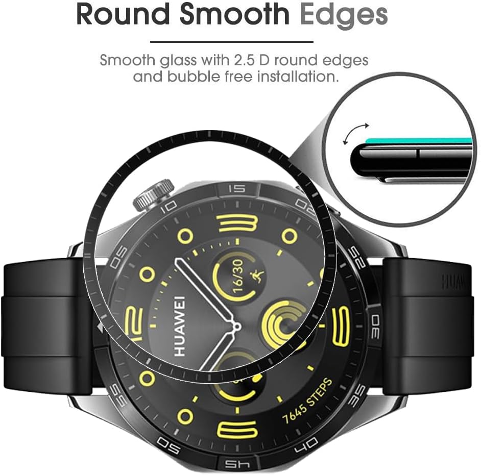 3D Film for Huawei Watch GT5Pr - Curved Edge Screen avis et prix