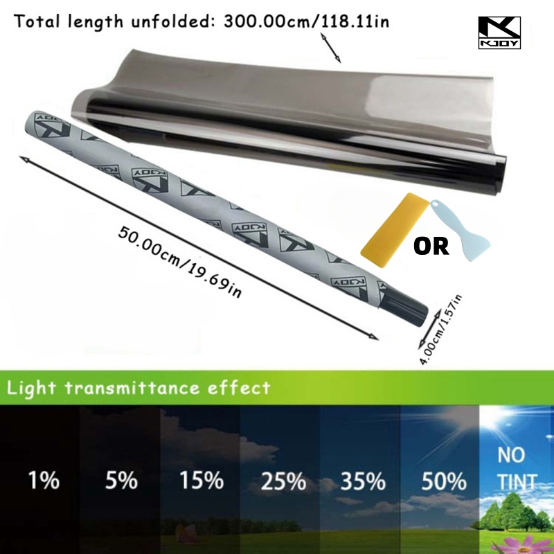 3Mx50CM VLT Black Car Window F - Glass Protector Auto avis et prix