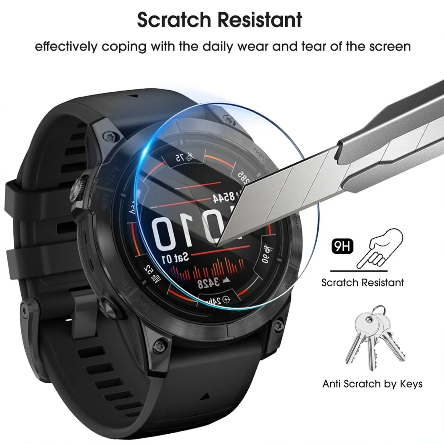 HD Tempered Glass For Garmin F - Screen Alignment Tool avis et prix