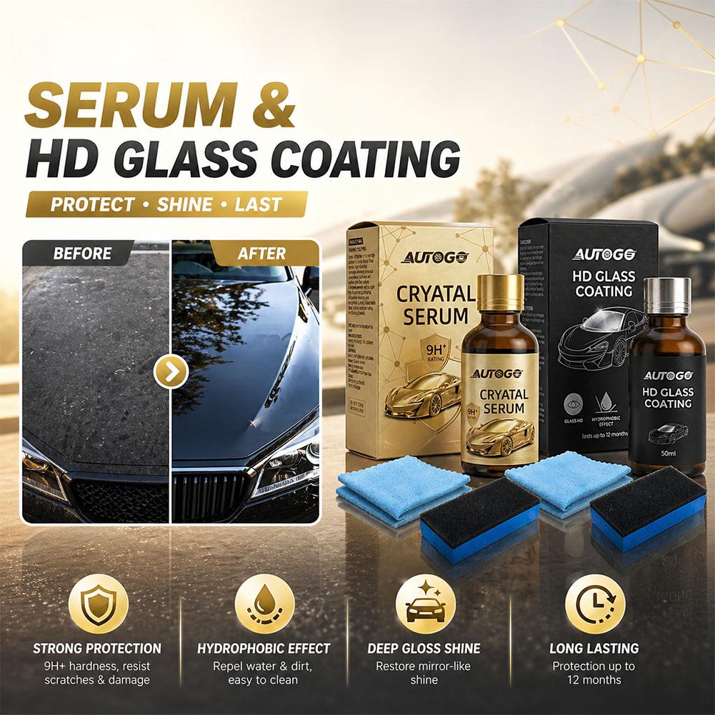 Car Ceramic Coating Kit HD Gla - Glass Protector Auto avis et prix