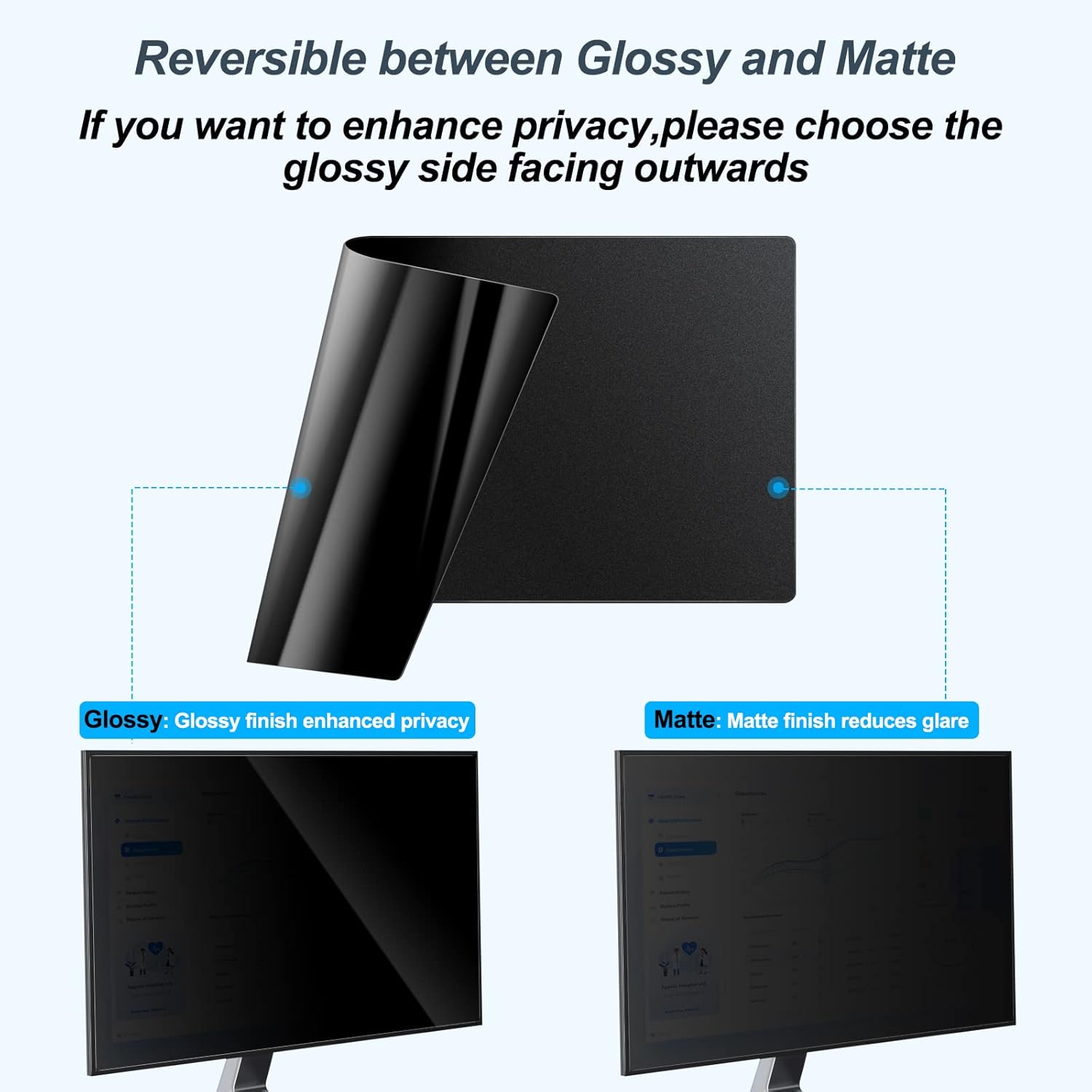 2 Pack 24 Inch Computer Privac - Privacy Filter 2Pack avis et prix