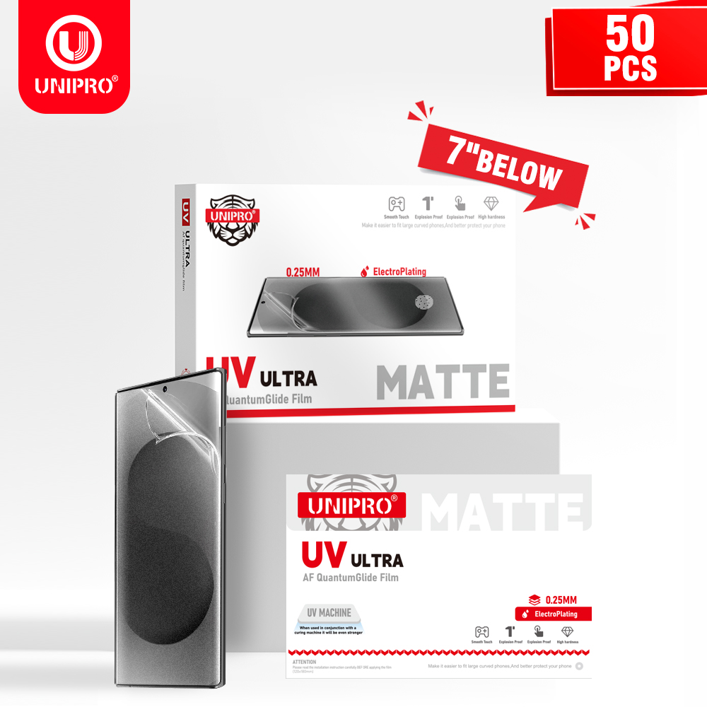 UNIPRO 250um HD MATTE UV Fiber - Screen Protector Cutter avis et prix