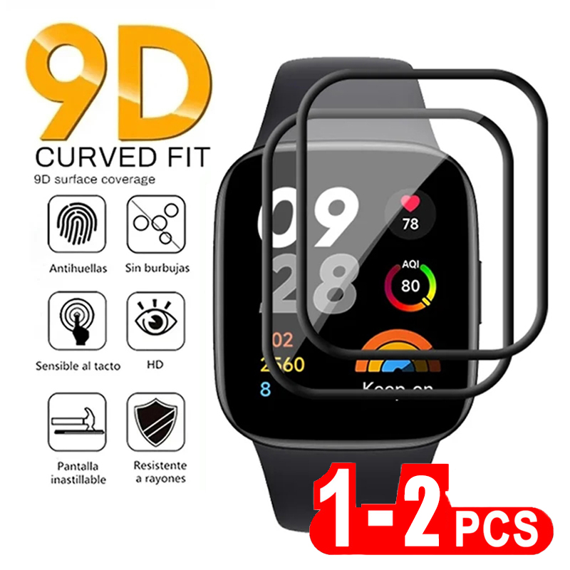 2 Pcs Tempered Glass for Redmi - Smartwatch Screen Film avis et prix