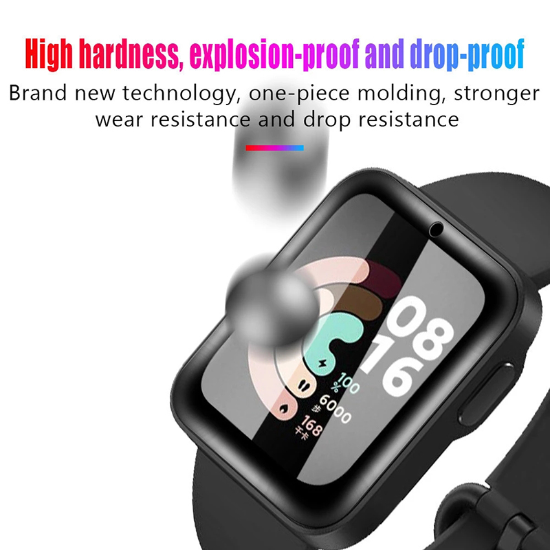 2 Pcs Tempered Glass for Redmi - Smartwatch Screen Film avis et prix
