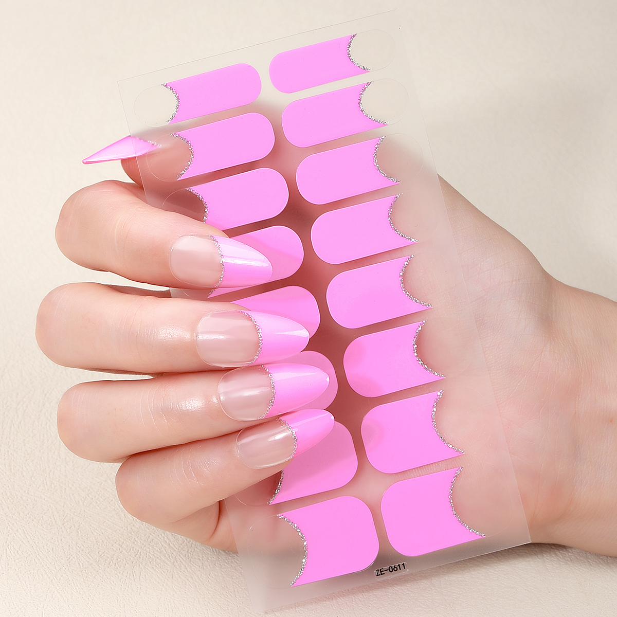 16Tips Full Cover Nail Sticker - Full Cover Adhesive avis et prix