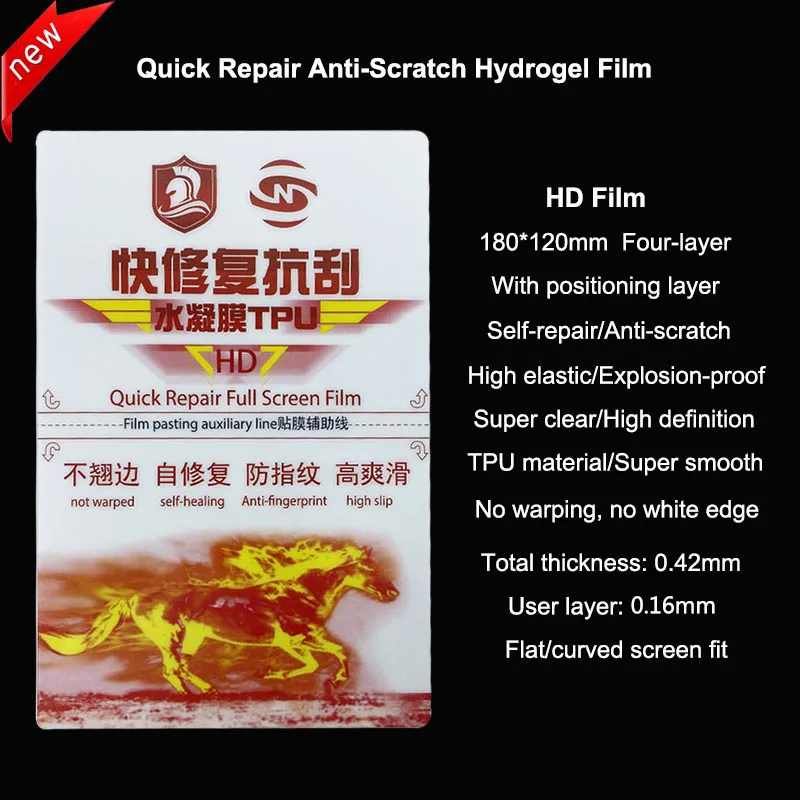 FONLYU 50PCS HD Matte TPU Flex - Flexible Tpu Film avis et prix
