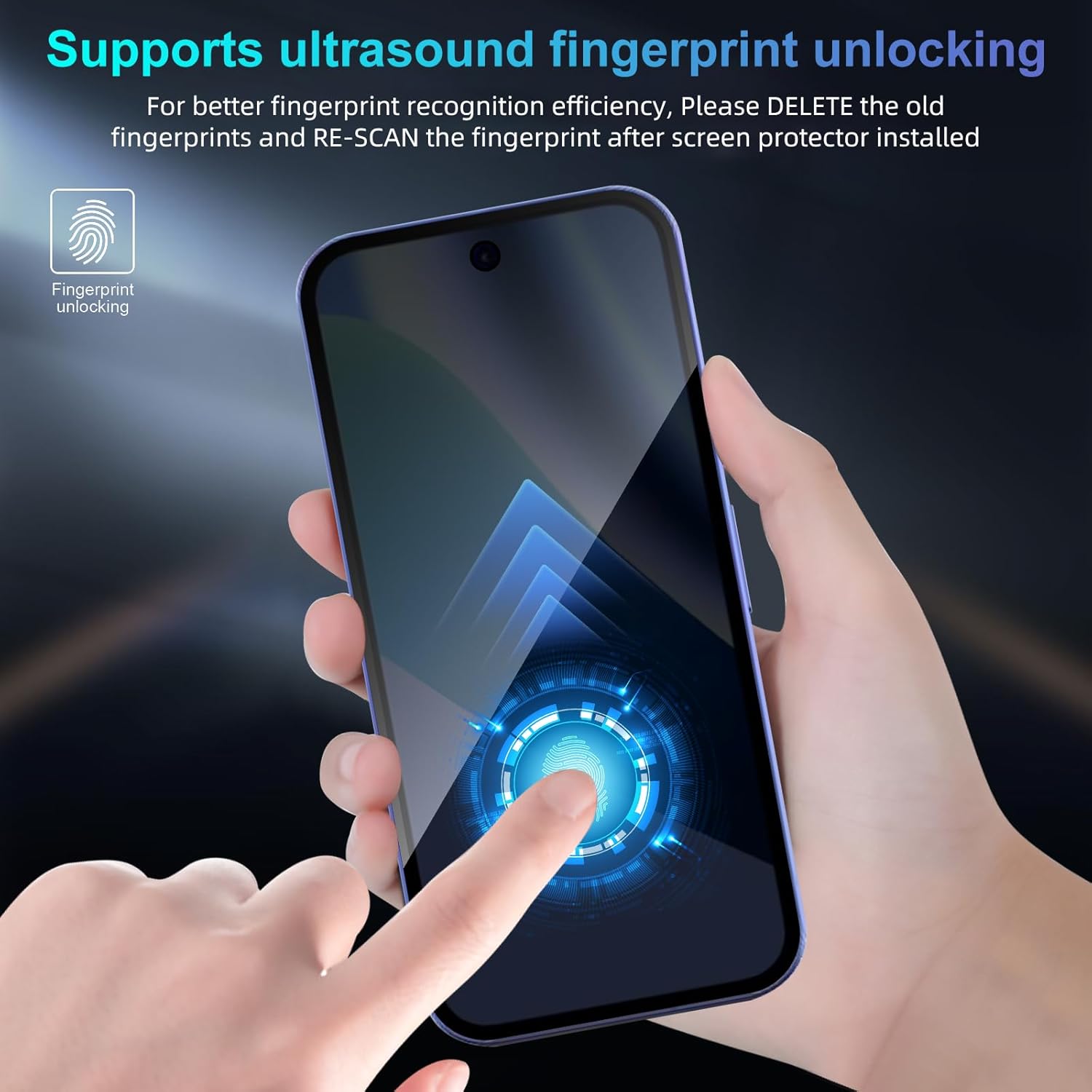 [2 Pack][Fingerprint Unlock Su - Privacy Filter 2Pack avis et prix