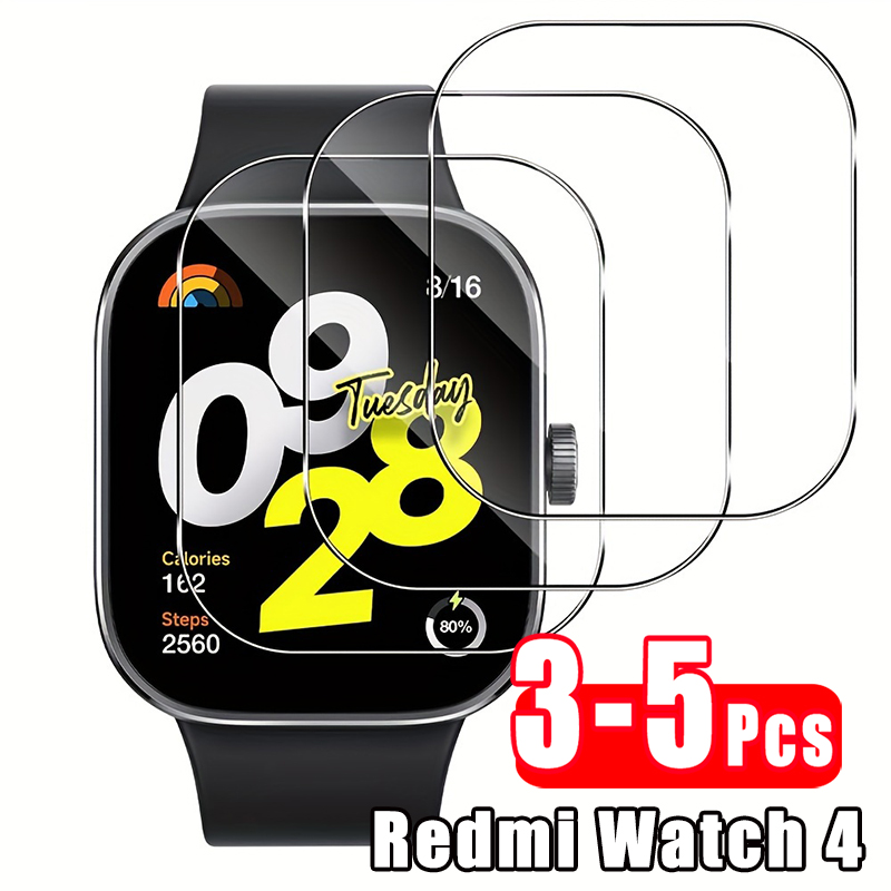 3-5Pcs Premium Tempered Glass  - Smartwatch Screen Film avis et prix
