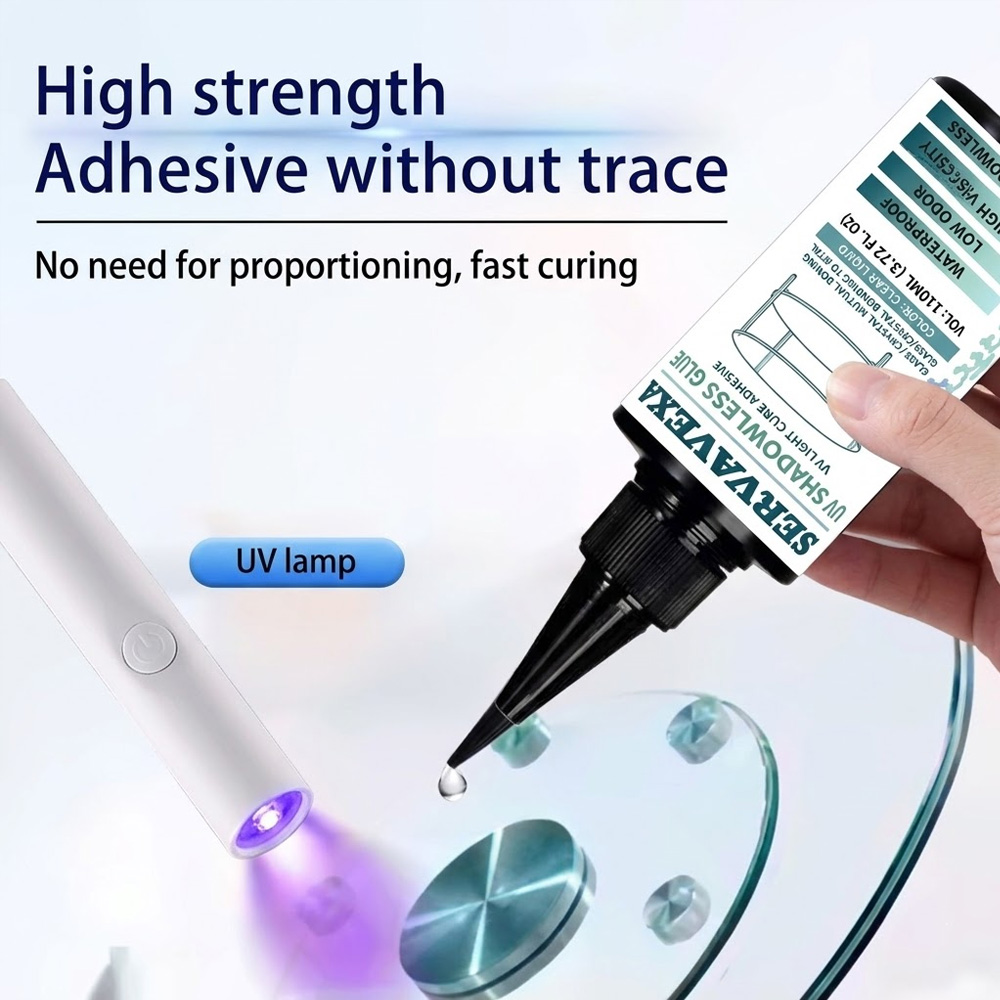 Clear UV Glue Kit 110ml with C - Liquid Uv Glue Kit avis et prix