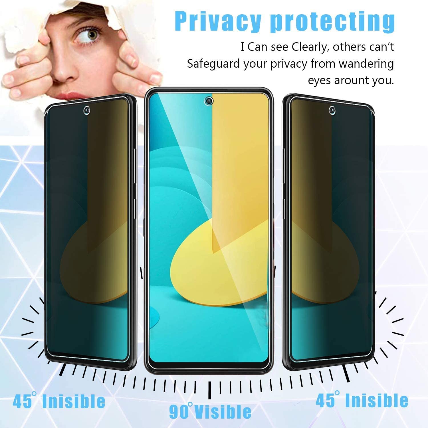 2 PACK Privacy Filter Tempered - Privacy Filter 2Pack avis et prix