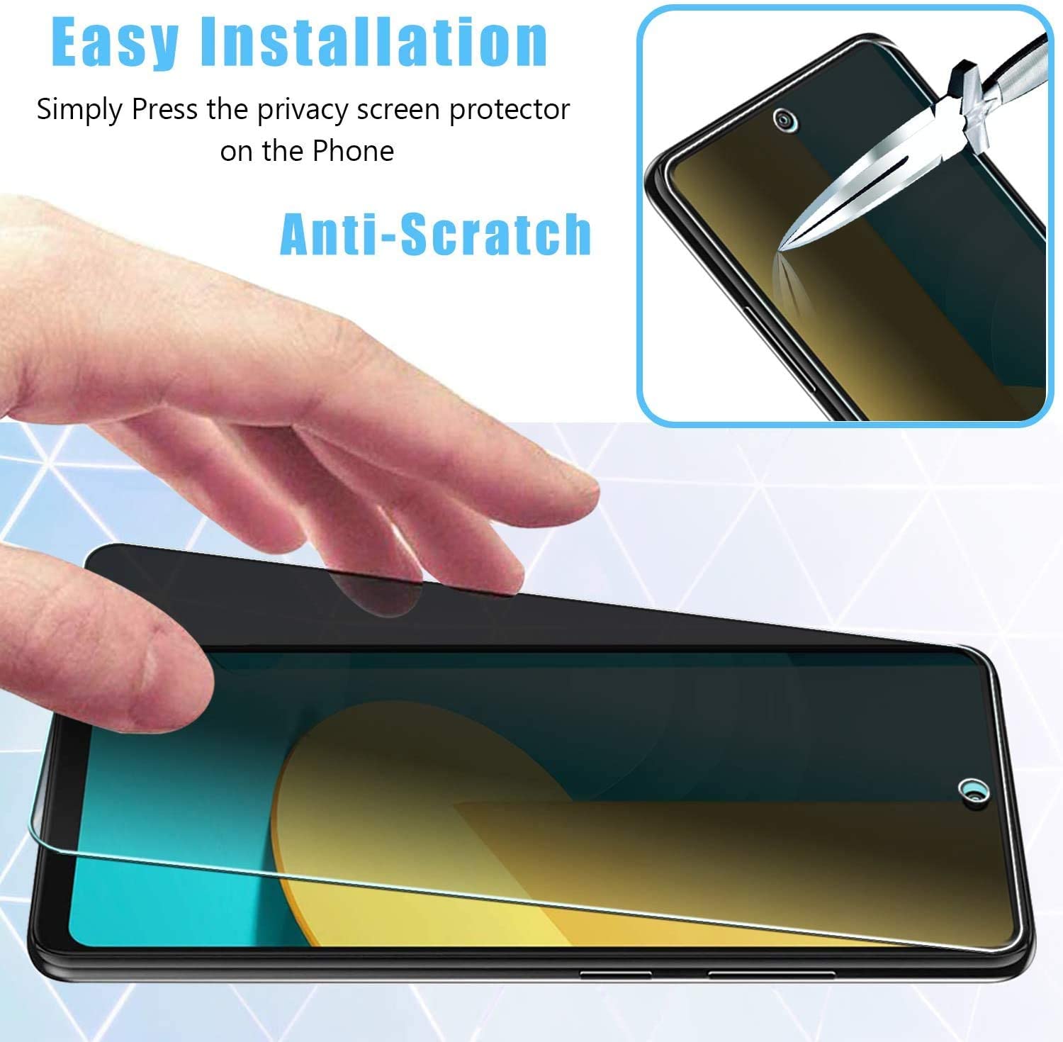 2 PACK Privacy Filter Tempered - Privacy Filter 2Pack avis et prix
