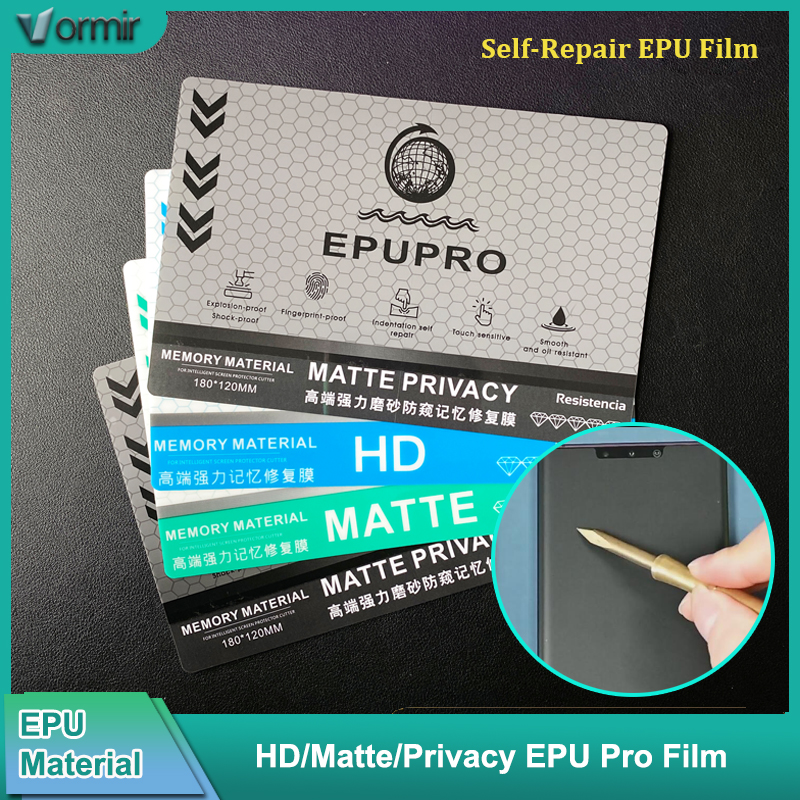 Vormir 50pcs Matte Privacy EPU - Screen Protector Cutter avis et prix