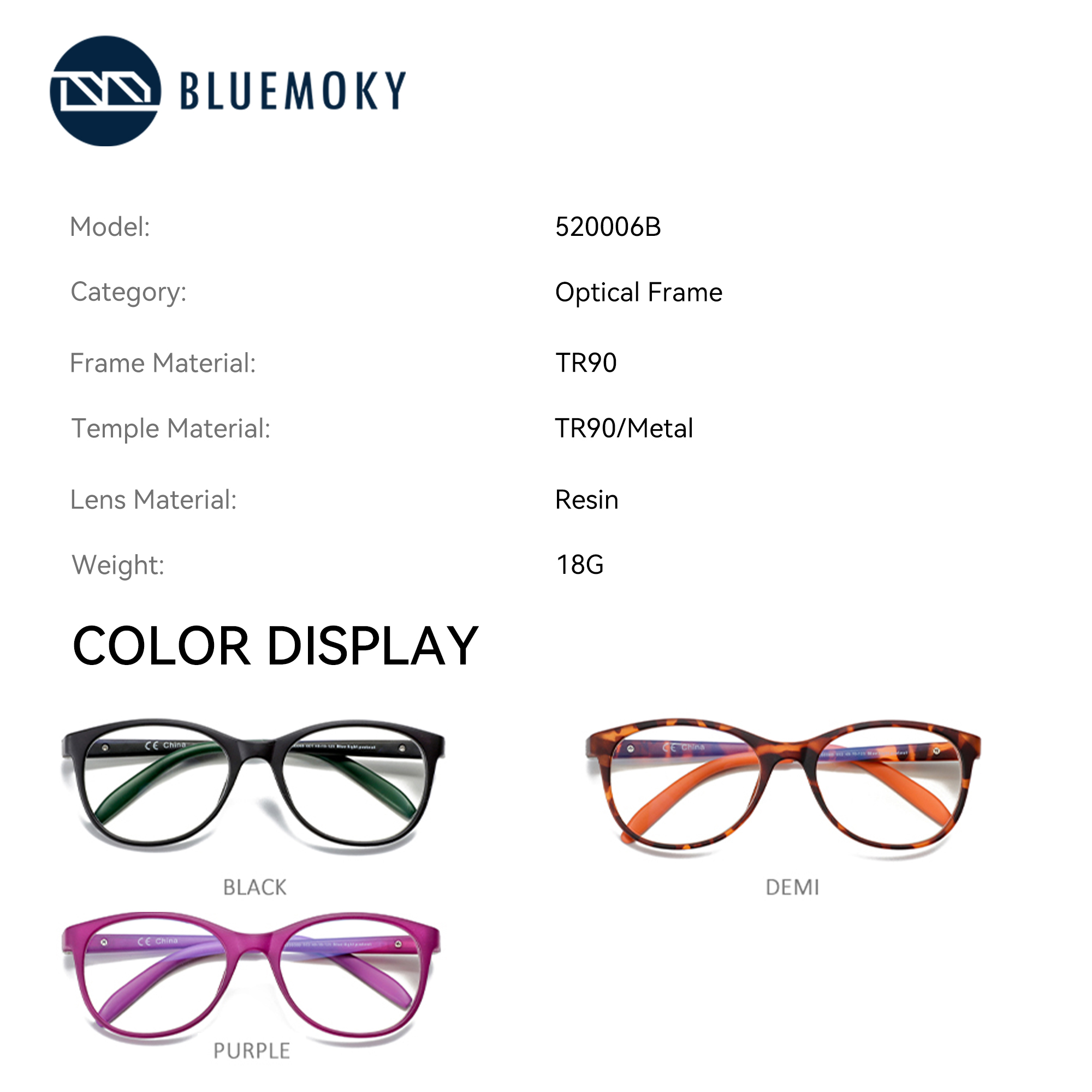 BLUEMOKY Children's Square Pre - Anti Blue Light Film avis et prix
