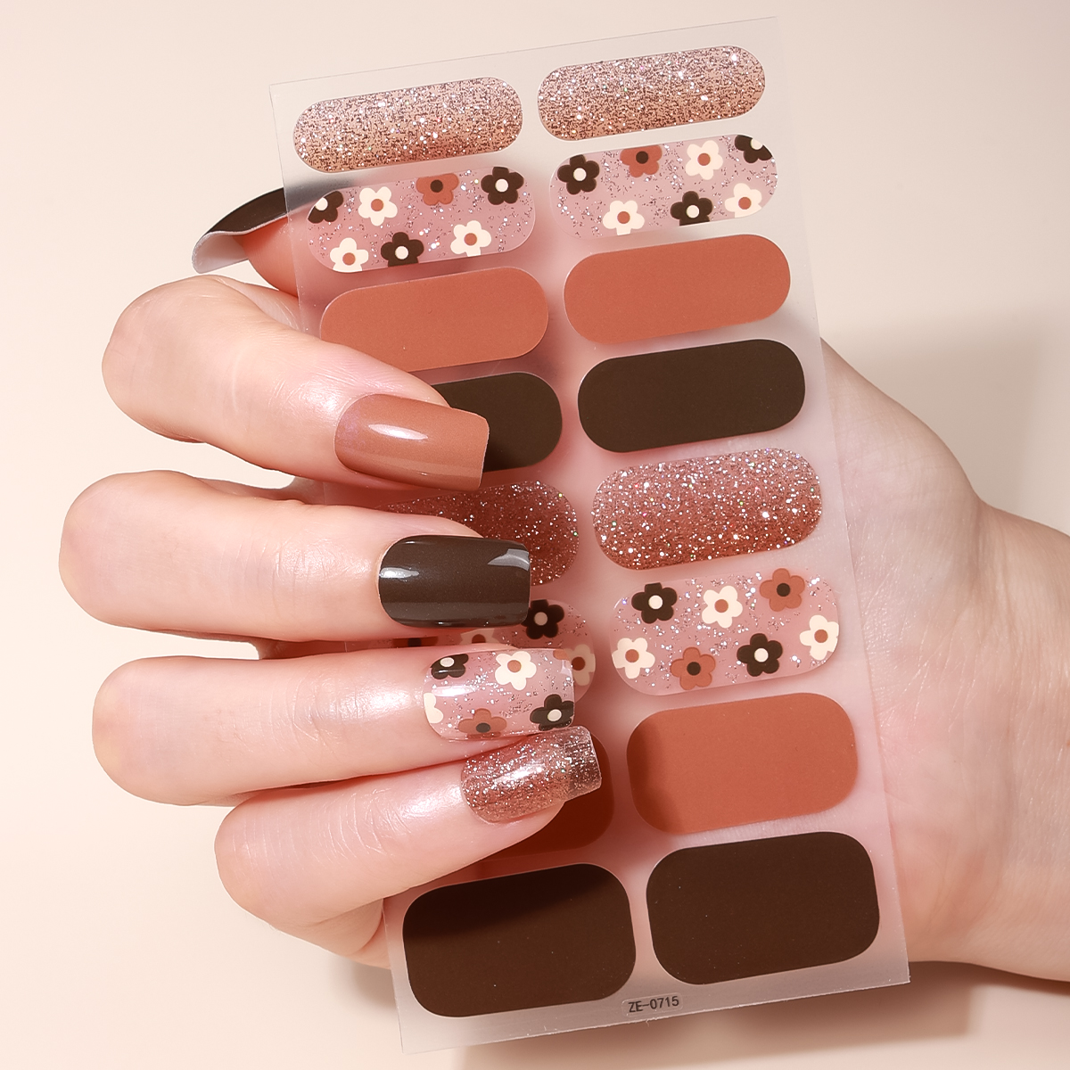 16tips DIY Baking-Free Nail St - Full Cover Adhesive avis et prix