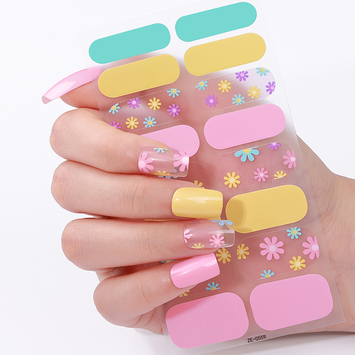 16tips DIY Baking-Free Nail St - Full Cover Adhesive avis et prix