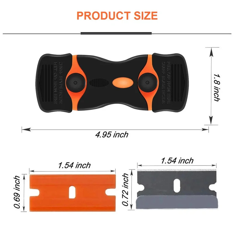 Plastic/Metal Razor Blade Scra - Dust Removal Sticker avis et prix