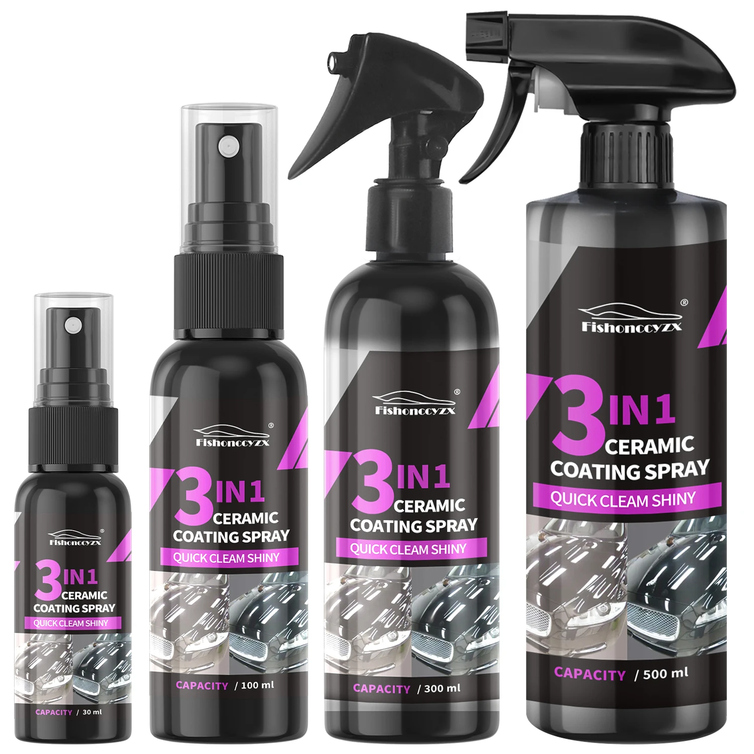 3 in 1 Car Ceramic Liquid Coat - Nano Liquid Coating avis et prix