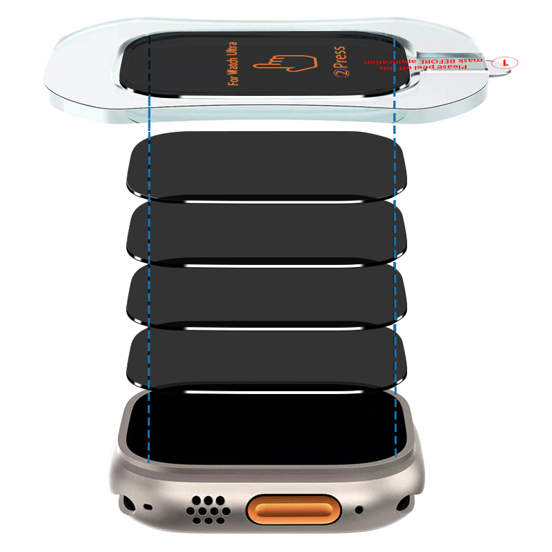 Privacy Screen Protector Film  - Screen Alignment Tool avis et prix