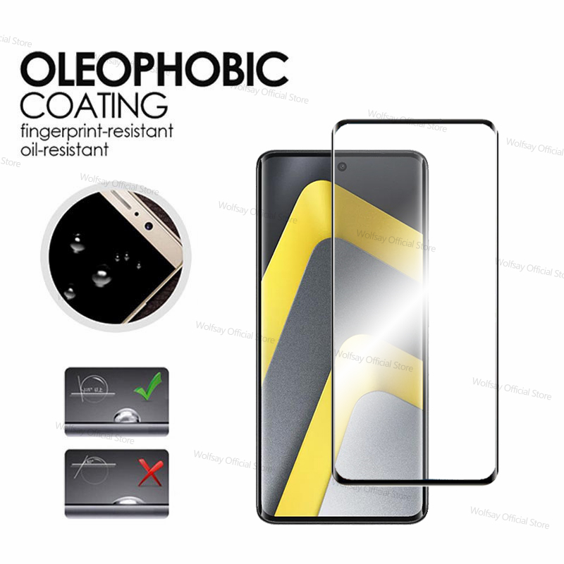 3/2/1 PCS 3D Curved Edge Glass - Curved Edge Screen avis et prix