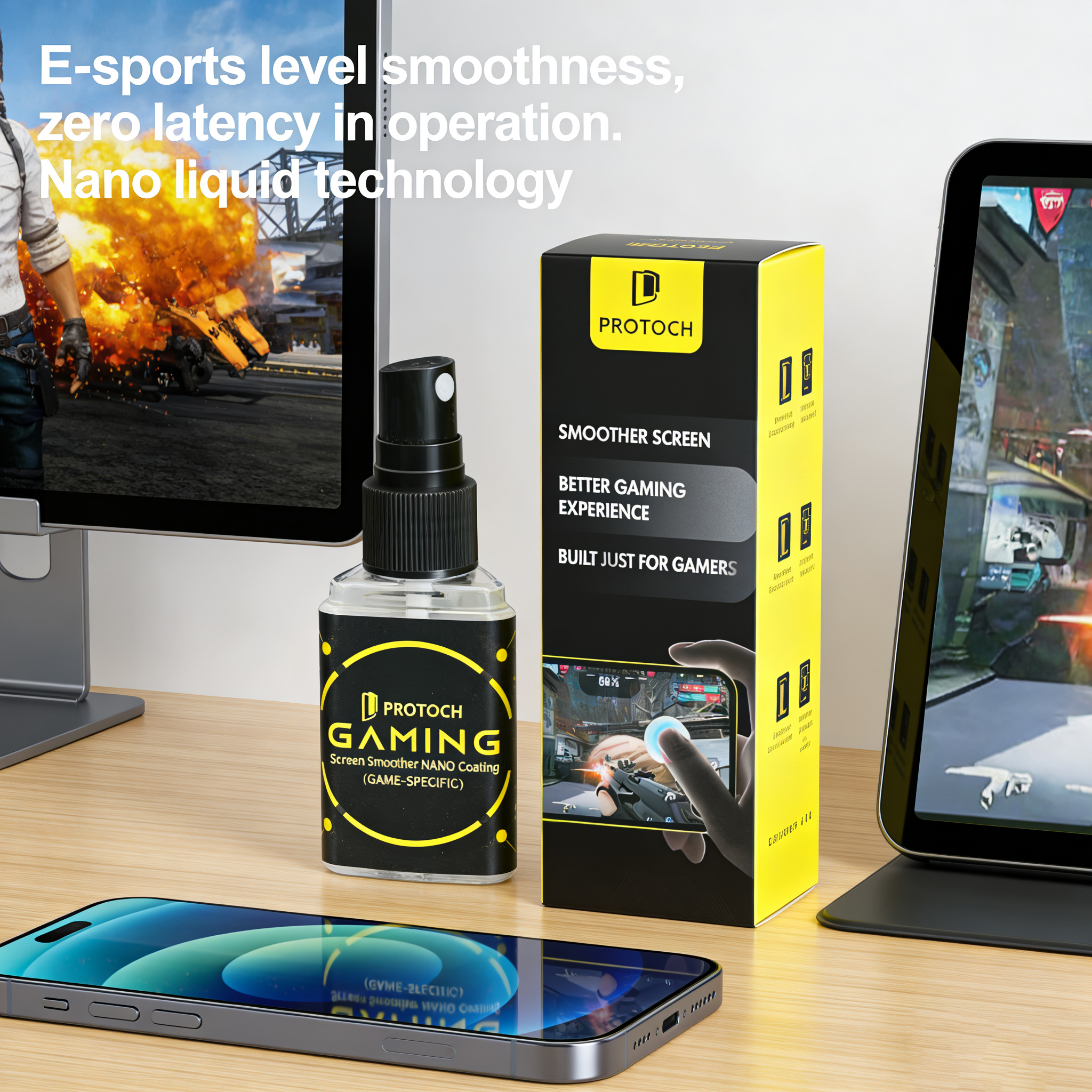 Hi-Tech NANO Liquid Glass Scre - Oleophobic Coating Spray avis et prix