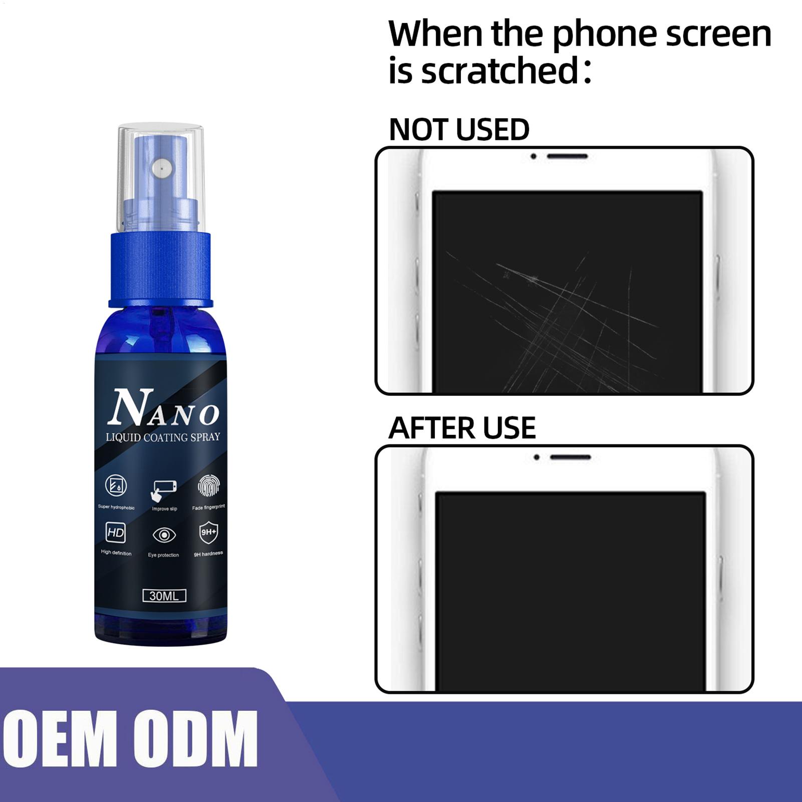 Liquid Screen Protector Spray  - Oleophobic Coating Spray avis et prix