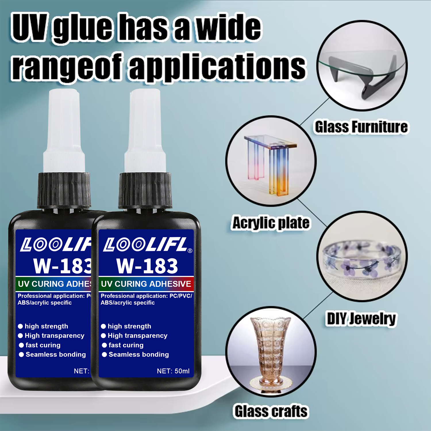 Hot Sell UV Hard Resin Adhesiv - Liquid Uv Glue Kit avis et prix