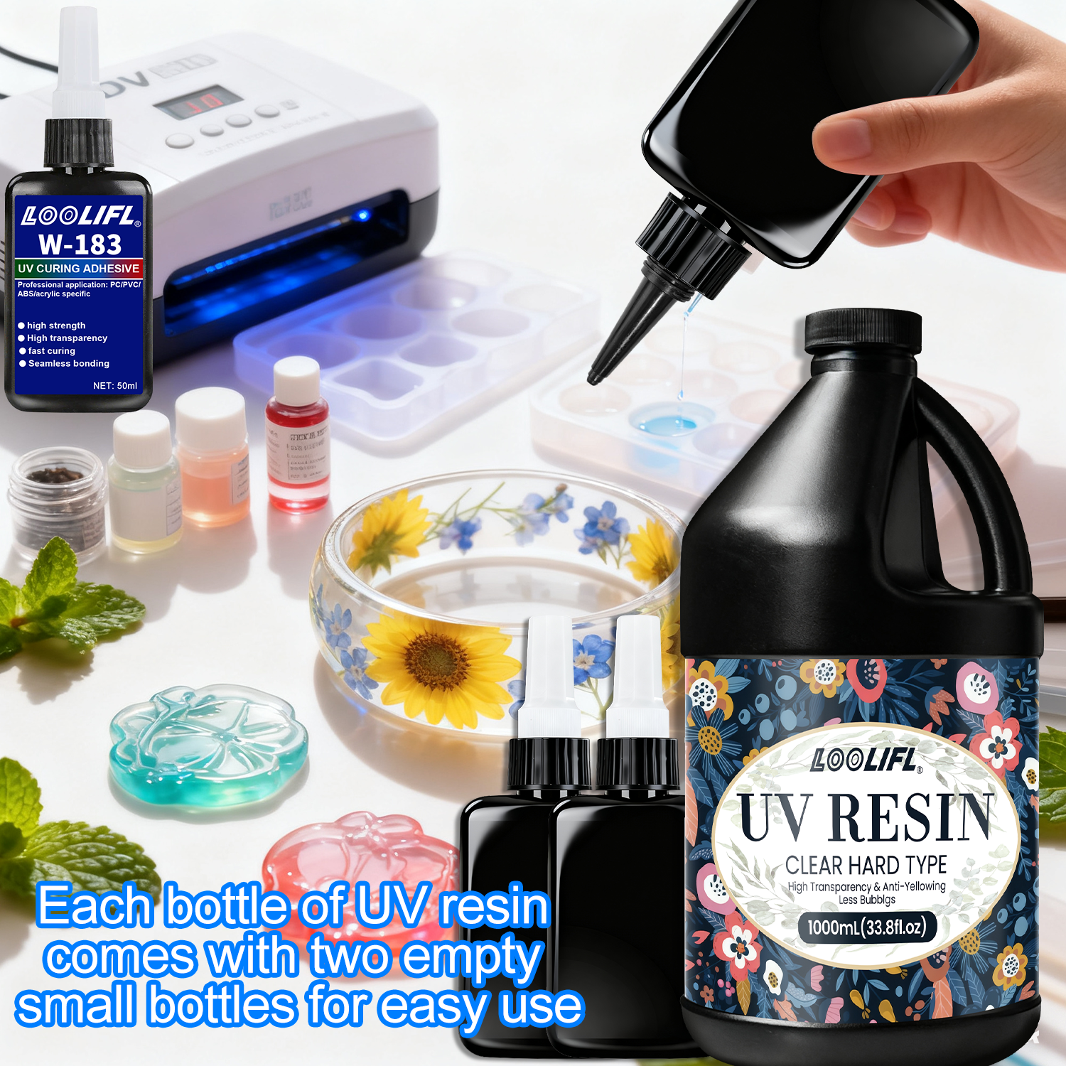 Hot Sell UV Hard Resin Adhesiv - Liquid Uv Glue Kit avis et prix
