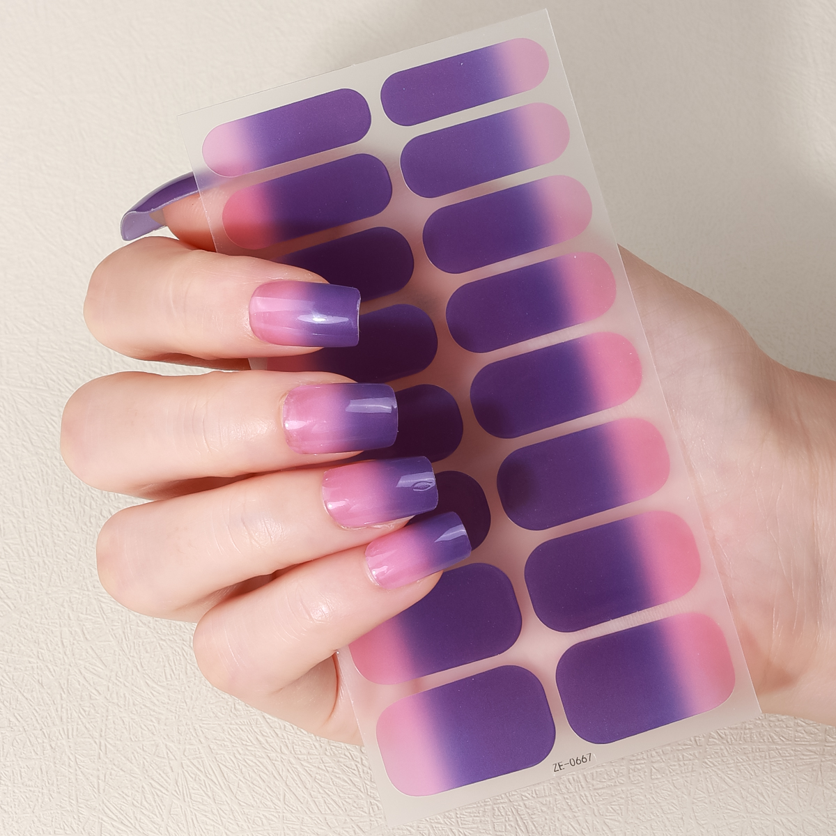 16Tips Full Cover Gradient Nai - Full Cover Adhesive avis et prix