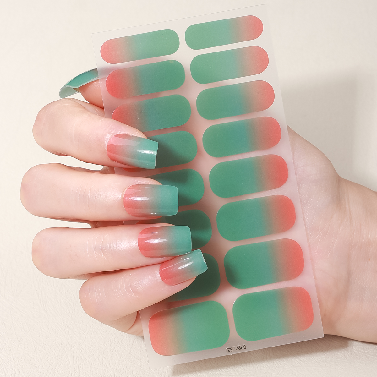 16Tips Full Cover Gradient Nai - Full Cover Adhesive avis et prix
