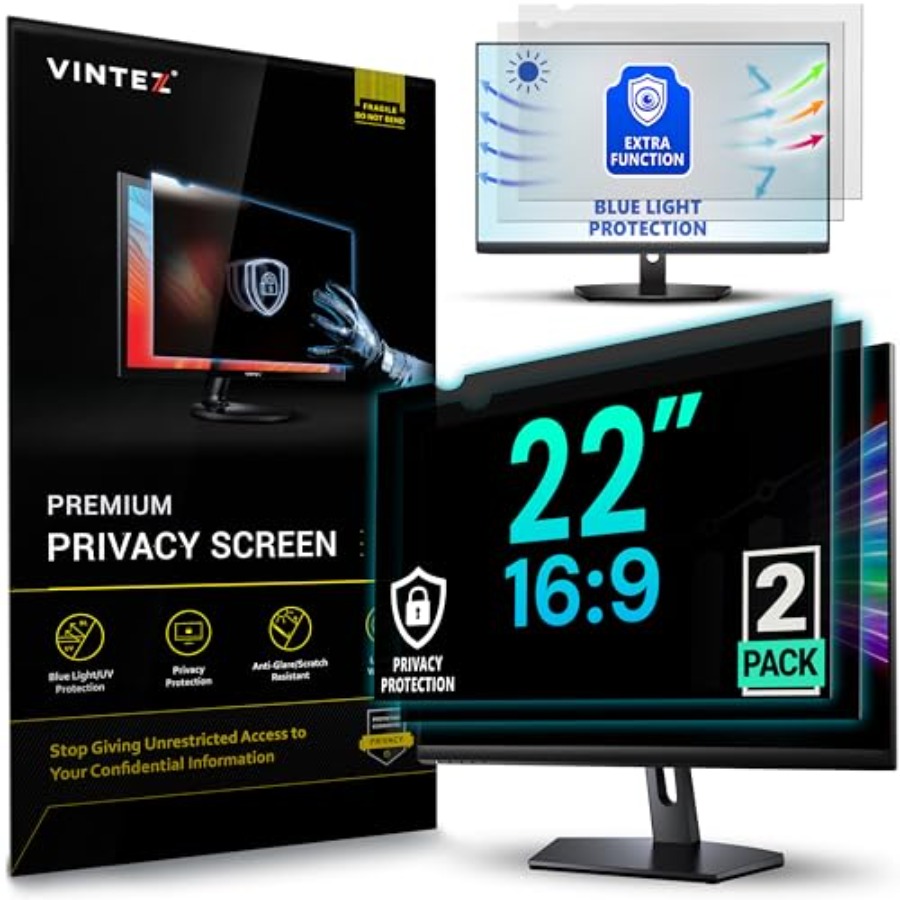 2 Pack 22 Inch 16:9 Privacy Sc - Privacy Filter 2Pack avis et prix