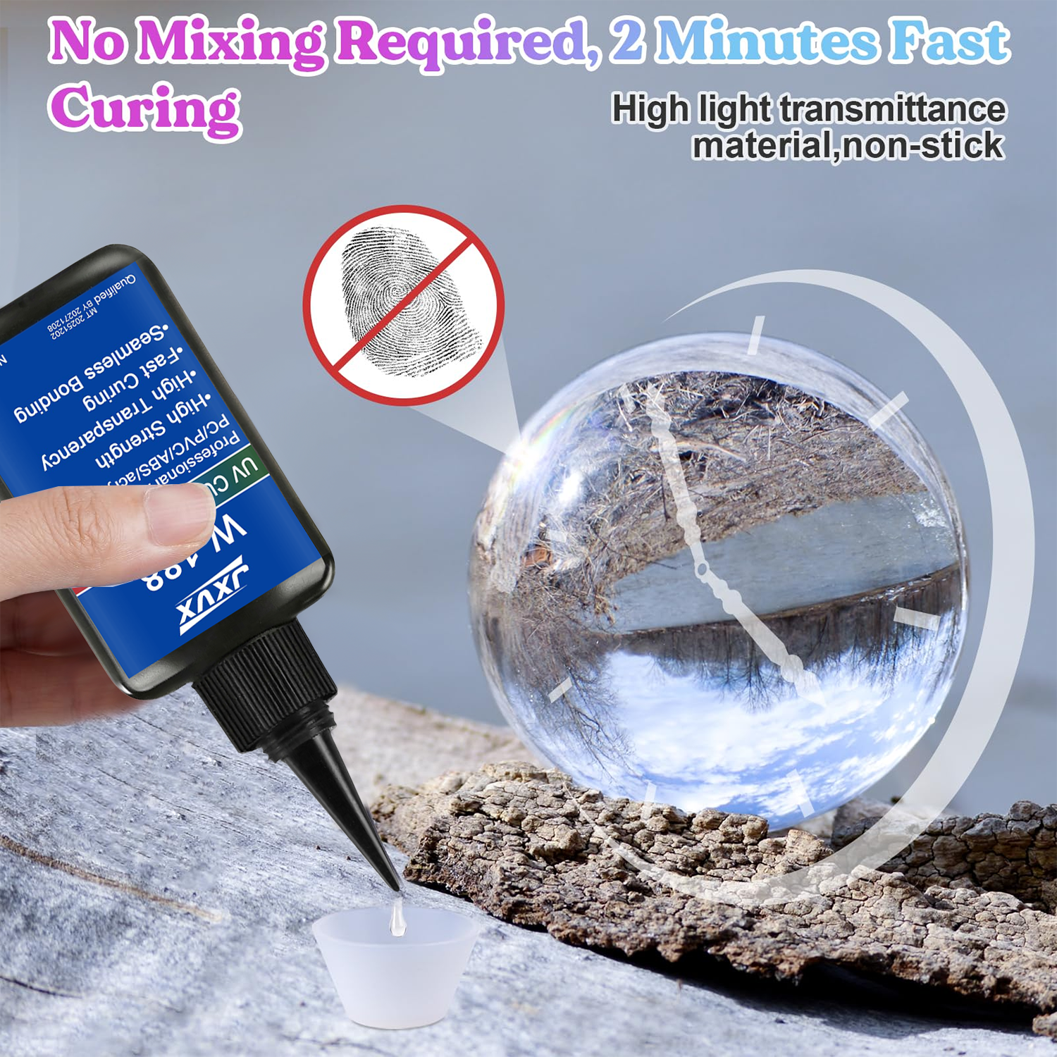1.76oz UV Resin kits with lamp - Liquid Uv Glue Kit avis et prix