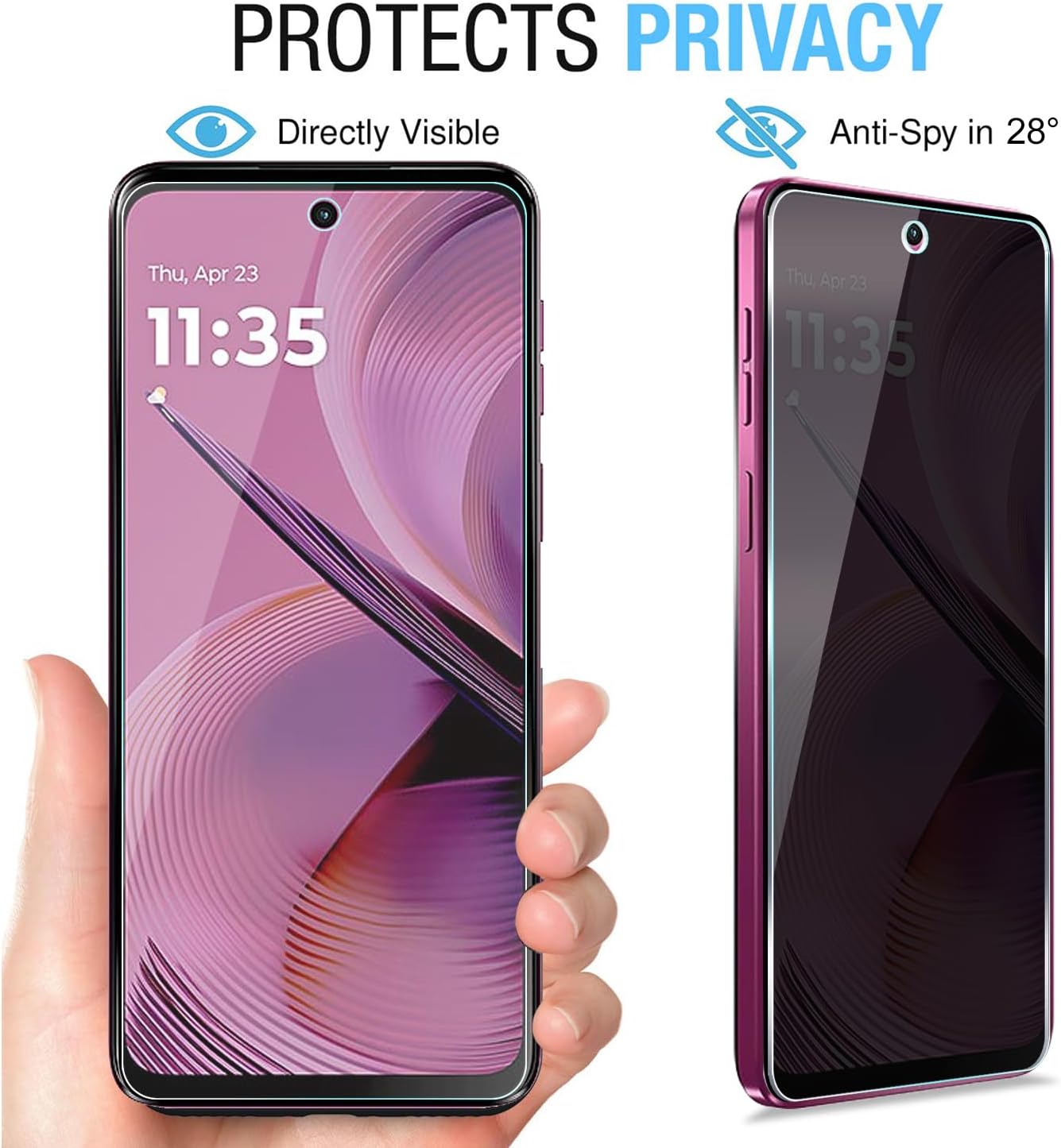 [2 Pack] For Moto G 5G 2025 Pr - Privacy Filter 2Pack avis et prix