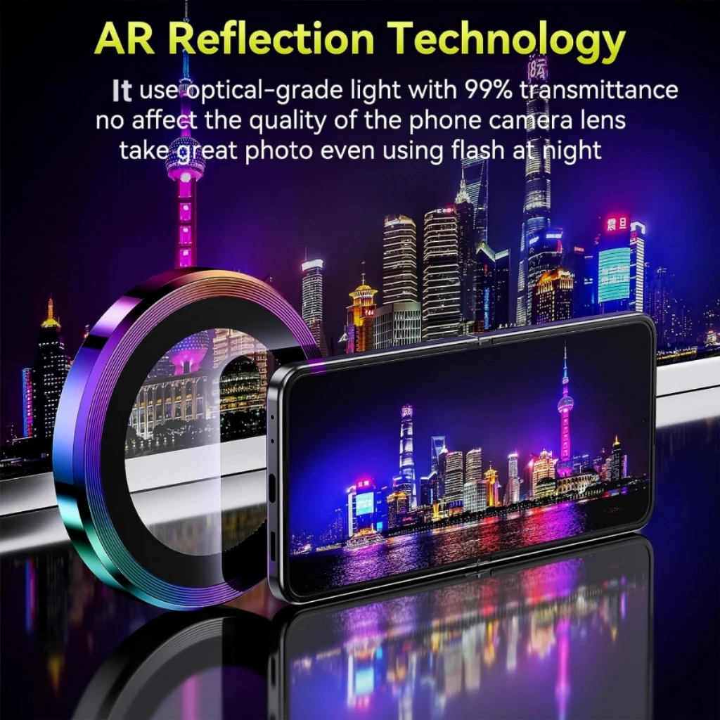 Metal Camera Lens Protector Fo - Tempered Glass Screen 9H avis et prix