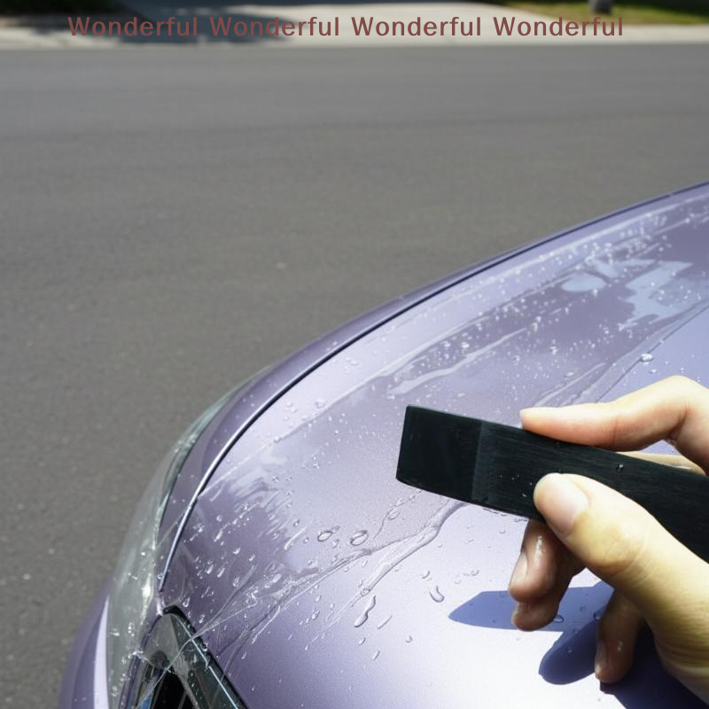 TPU Car Window Tint Scraper Sq - Flexible Tpu Film avis et prix