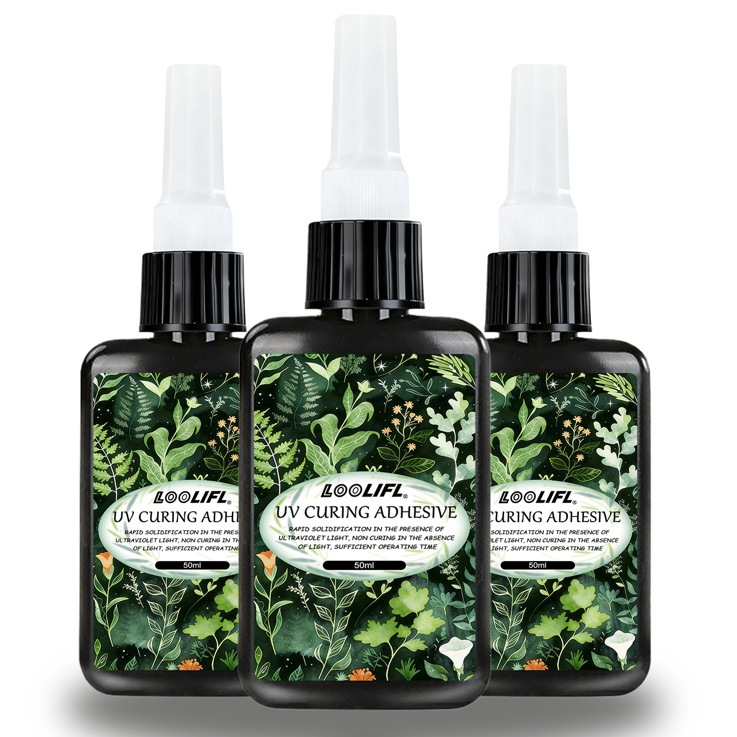 LOOLIFL UV Glue Kit 3 Bottles  - Liquid Uv Glue Kit avis et prix
